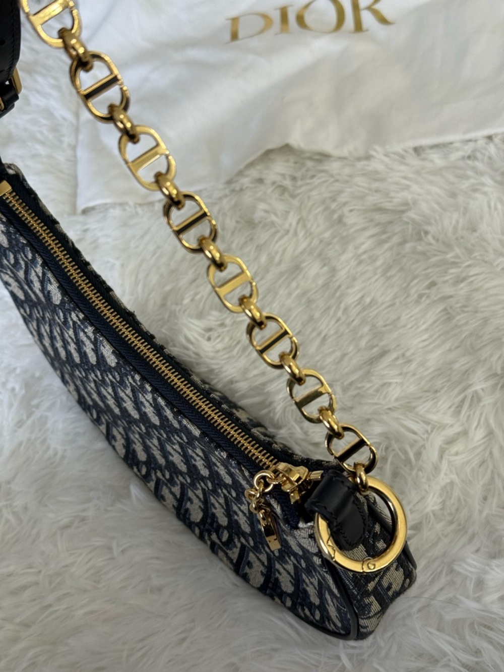 Dior Oblique lounge shoulder bag - Picture 5 of 7